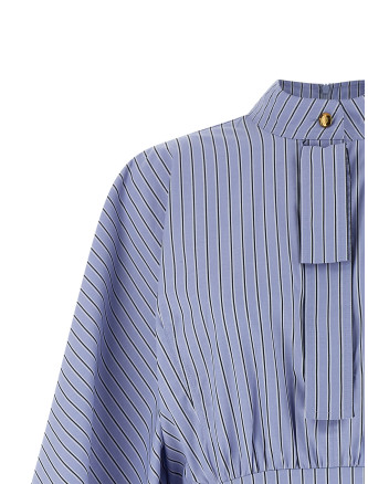 'Drawstring Stripe Mini' dress #