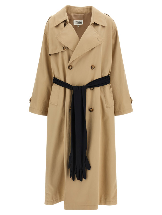 Trench coat with gloves #1