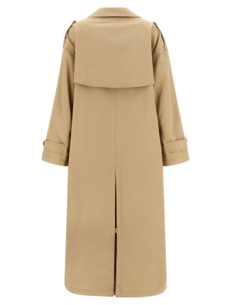 Trench coat with gloves #