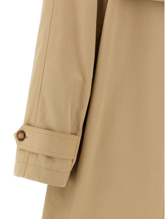 Trench coat with gloves #