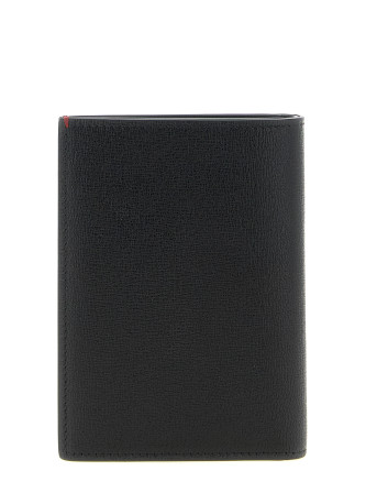 Fine grain leather passport holder #