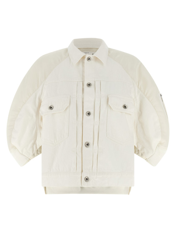 Hybrid bomber jacket #1