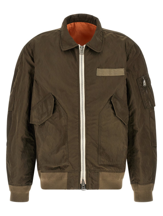 Crumpled nylon jacket #1
