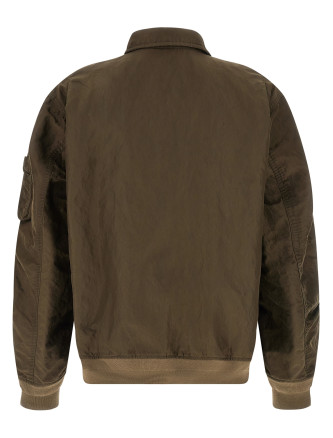 Crumpled nylon jacket #