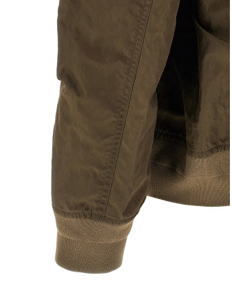 Crumpled nylon jacket #