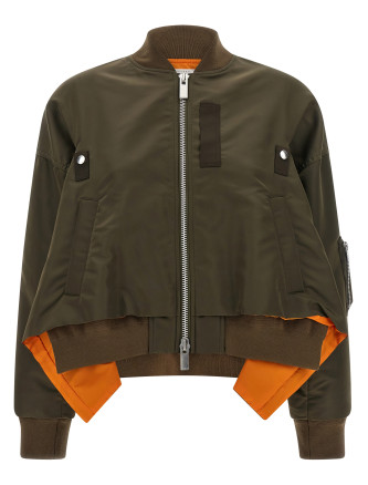 Asymmetrical blouson bottom