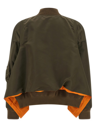 Asymmetrical blouson bottom #