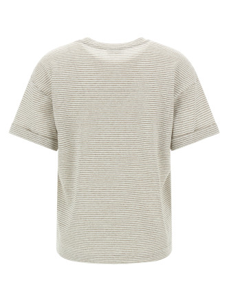 Lamé stripes t-shirt #