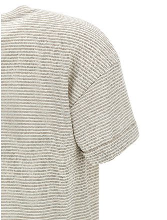 Lamé stripes t-shirt #