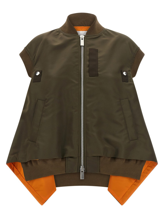 Asymmetrical hem vest #1