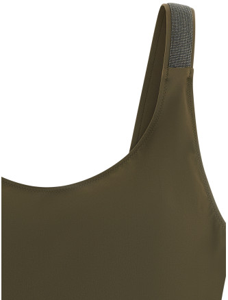 'Precious Details' one-piece swimsuit #