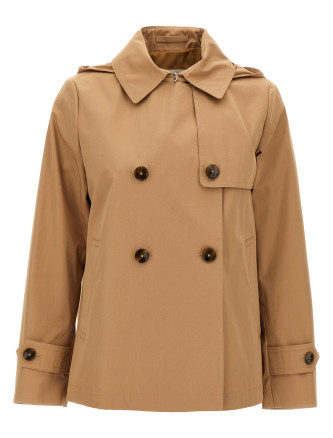 'Dean' short trench coat