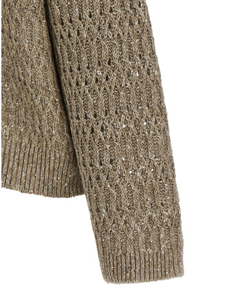 Micro sequin sweater #