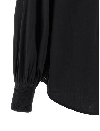 'Black embroidered' shirt #