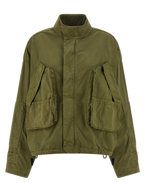 Canvas bomber jacket #1