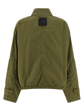Canvas bomber jacket #