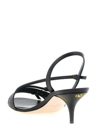 Босоножки на среднем каблуке VALENTINO GARAVANI 'Nodine' (W2S0PB9DDT0NO) #