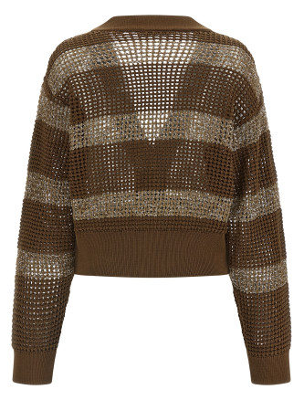 ‘Dazzling Stripes’ cardigan #