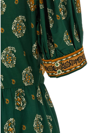 'Ayla Green' dress #