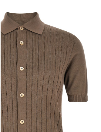 Operated ribbed shirt #