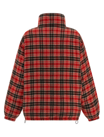 Reversible front logo down jacket #