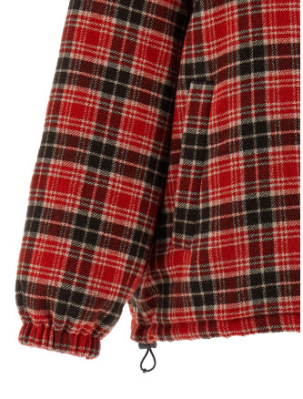 Reversible front logo down jacket #