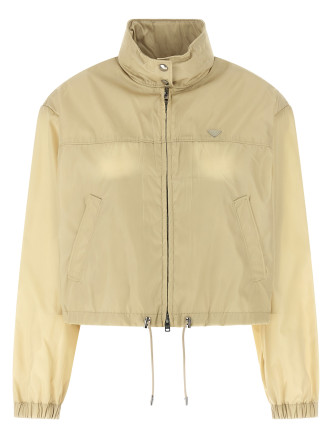 Re-Nylon cropped jacket