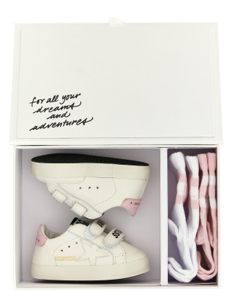 'Baby School' 2-pack sneaker + socks set