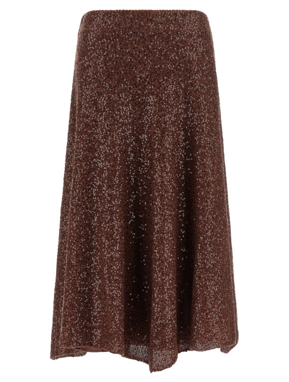 Micro-sequin skirt #1