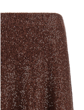 Micro-sequin skirt #