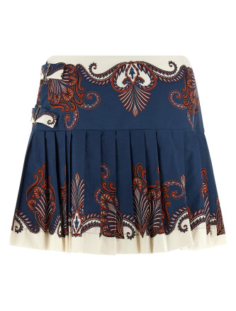 'Blue Arabesque' skirt #