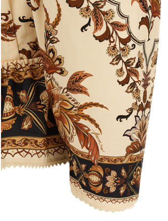 'Majestic Garden Sand' blouse #