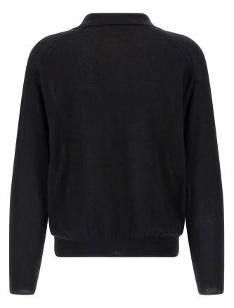 'Knit Skipper Polo' sweater #