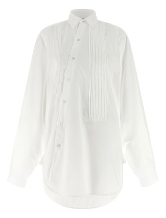 'Crazy smoking plissée' shirt