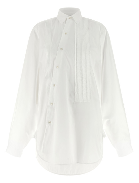 'Crazy smoking plissée' shirt #1