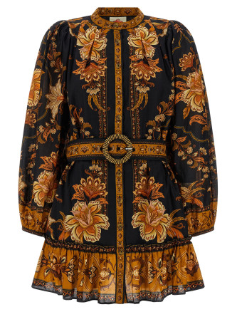 'Majestic Garden Black' dress