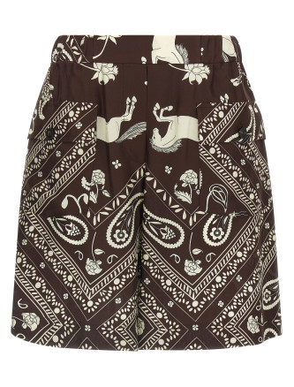 'Bandana' print bermuda shorts