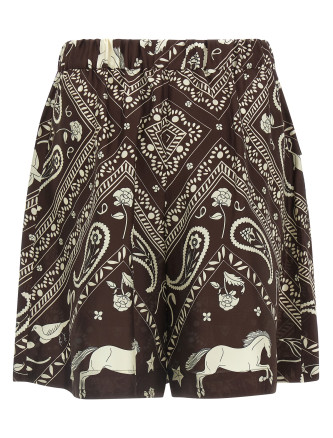'Bandana' print bermuda shorts #