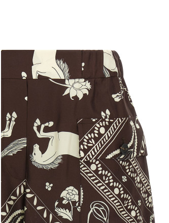 'Bandana' print bermuda shorts #