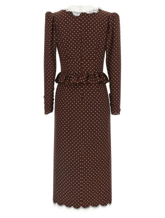 'Polka Dot Midi' dress #