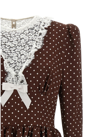 'Polka Dot Midi' dress #