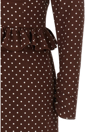 'Polka Dot Midi' dress #