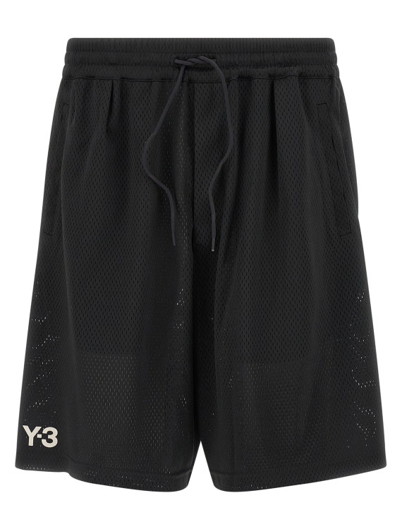 'Y-3 Mesh' bermuda shorts #1