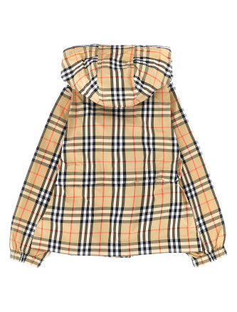 Пуховик, парка, повседневная куртка BURBERRY 'Briony' (8117893SANDIPCHECK) #