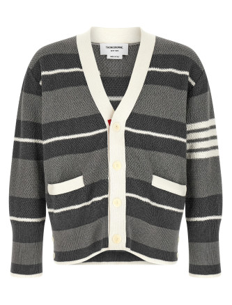 Striped cardigan
