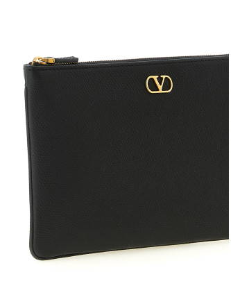 Клатч VALENTINO GARAVANI Valentino Garavani Vlogo medium clutch bag (W2P0AK4SNP0NO) #