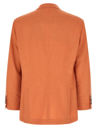 Блейзер BRUNELLO CUCINELLI Mouliné canvas blazer (MR4998BFC8C6883) #