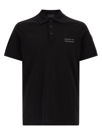 Поло MONCLER Piqué polo shirt