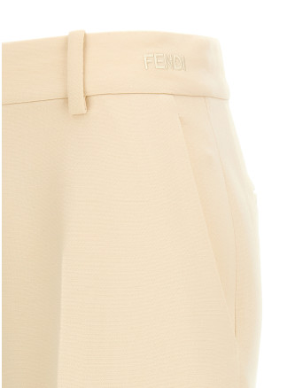 Wool and silk pants #