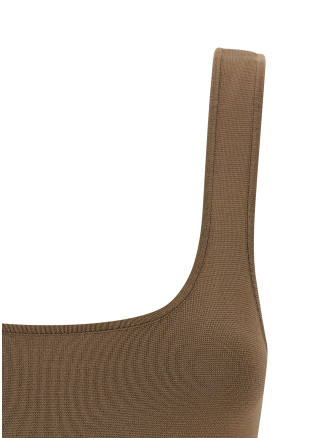 Square neckline top #